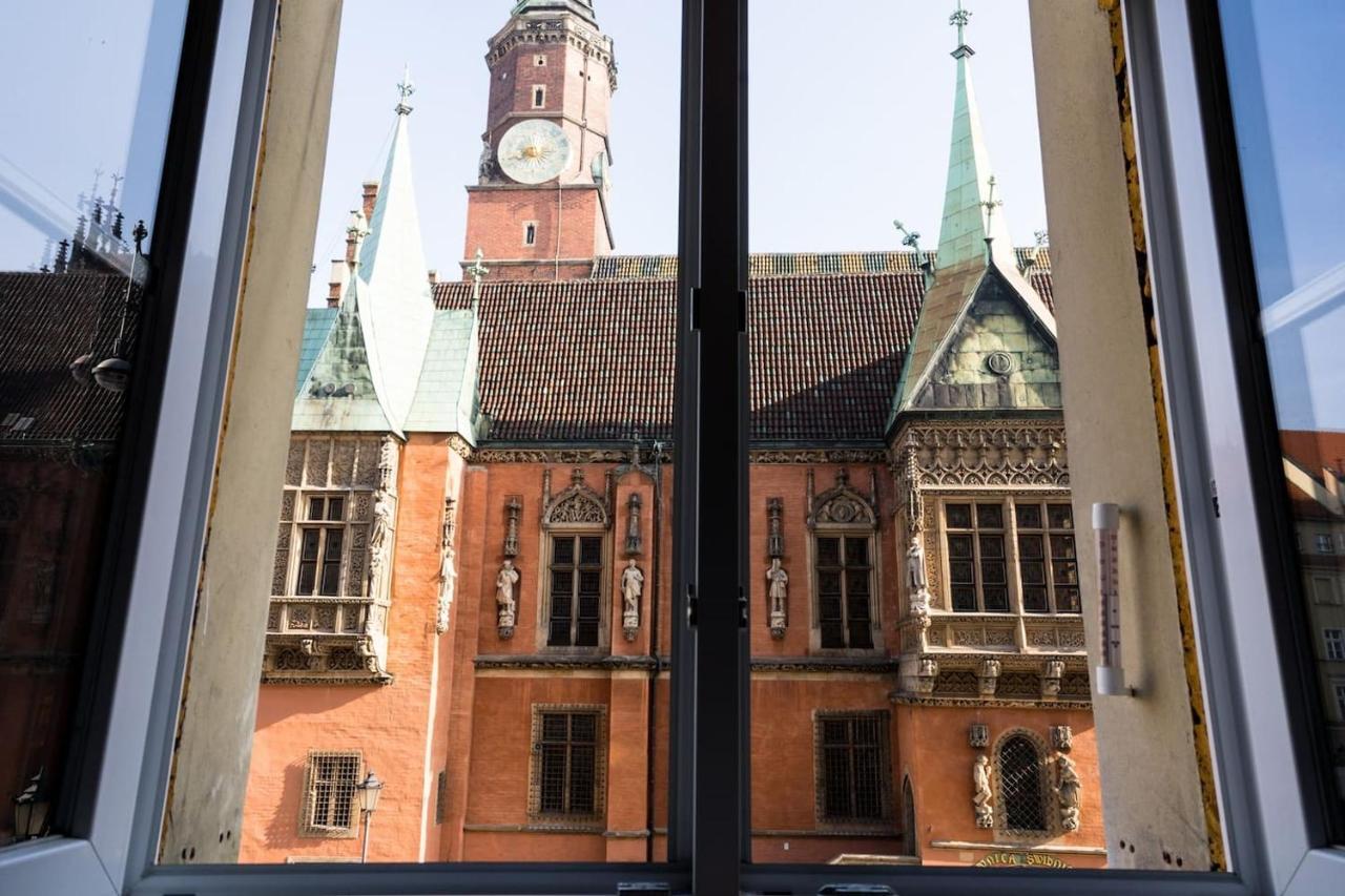 Rynek 20/21 -Cosy New Apartment On The Market Square - 4 Bedrooms - 8 People Вроцлав Екстер'єр фото