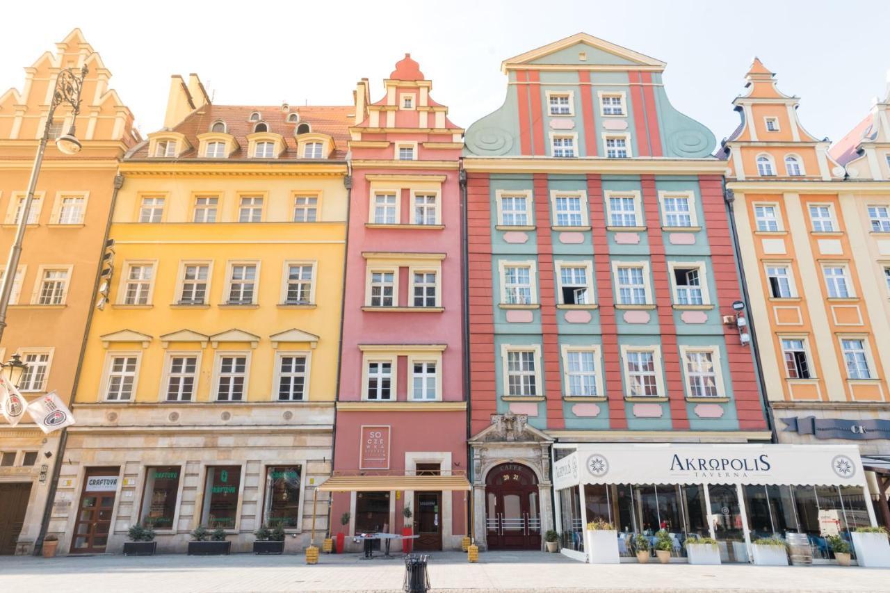 Rynek 20/21 -Cosy New Apartment On The Market Square - 4 Bedrooms - 8 People Вроцлав Екстер'єр фото