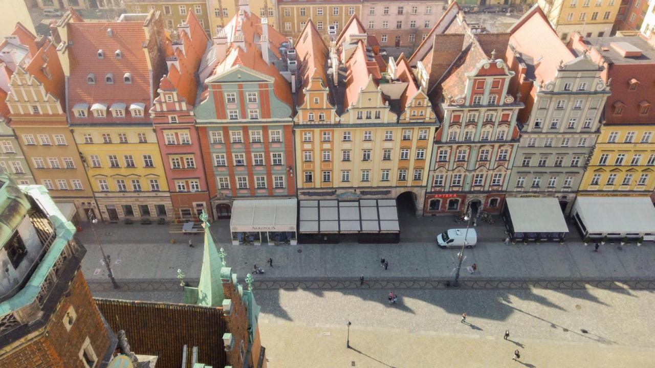 Rynek 20/21 -Cosy New Apartment On The Market Square - 4 Bedrooms - 8 People Вроцлав Екстер'єр фото